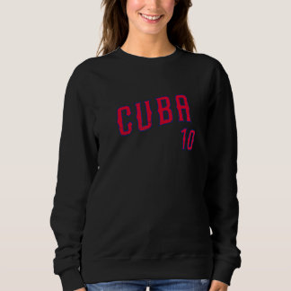 Sudadera Retro Baseball Cuba Beisbol Cuban 4