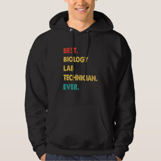 Sudadera Retro Best Biology Lab Technician Ever