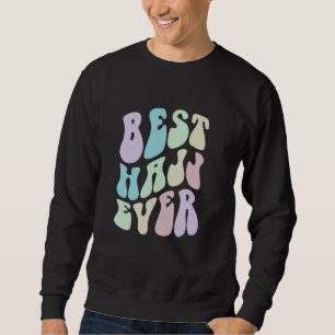 Sudadera Retro BEST HAJJ EVENTO Viaje Momento Hadj Team Pil