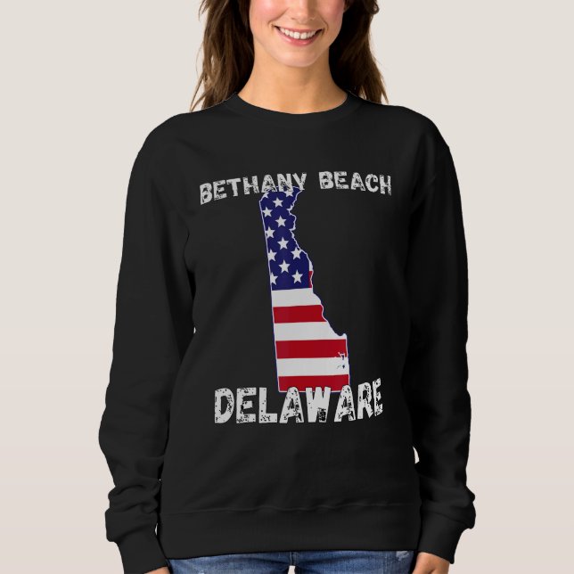 Sudadera Retro Bethany Beach Delaware Appartal_2 (Anverso)