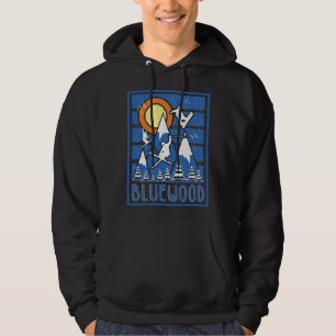 Sudadera Retro Bluewood Ski Sunset