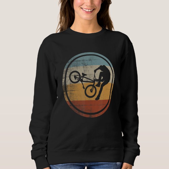 Sudadera Retro BMX Rider Bike BMX (Anverso)