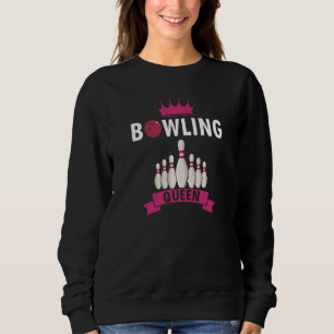 Sudadera Retro Bowling QUEEN Awesome Bowler Presente
