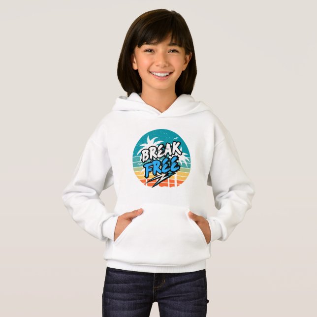 Sudadera Retro Break Free (Anverso completo)