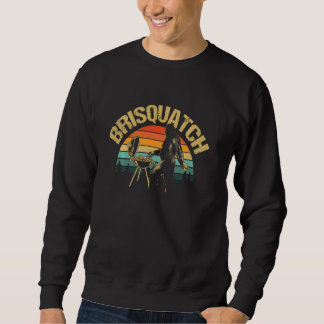 Sudadera Retro Brisquatch Bigfoot Funny Beef Grill B