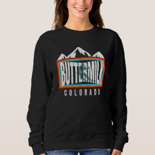 Sudadera Retro Buttermilk Co Vintage Colorado Mountain Gear