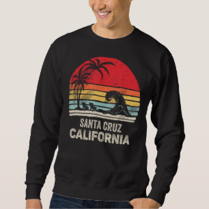 Sudadera Retro California Santa Cruz Beach Shirf Surf Vinta