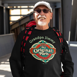Sudadera Retro Casi todos los Personalizados de piezas orig