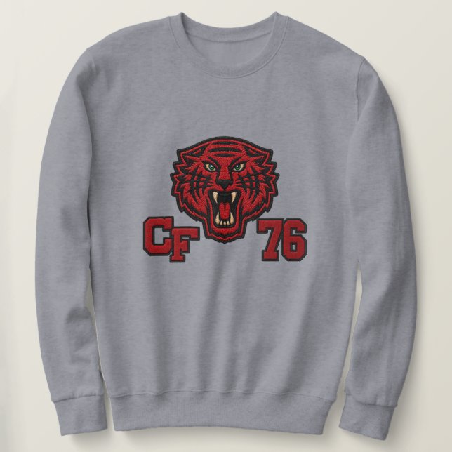 Sudadera Retro CFHS Letterman (Anverso del diseño)