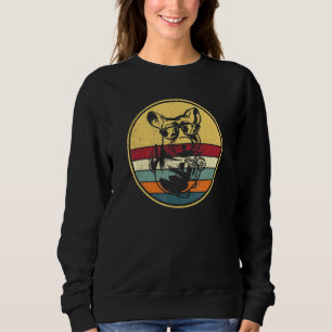 Sudadera Retro Chinchilla Mascota Rodent Gafas de sol - Vin