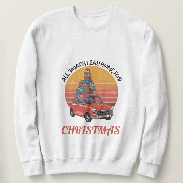Sudadera Retro Christmas (Anverso del diseño)