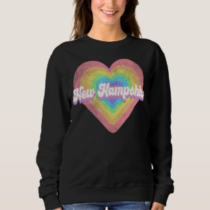 Sudadera Retro Ciudadanos Estadounidenses Amor El Corazón E