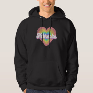 Sudadera Retro Ciudadanos Estadounidenses Amor Estatal Nebr