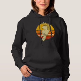 Sudadera Retro Cockatoo Animal Bird Birt Parrot Cockato
