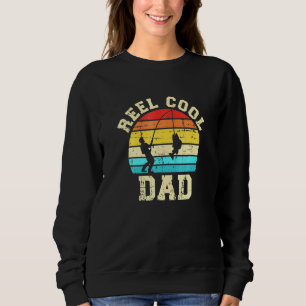 Sudadera Retro-cosecha de pintura Retro-pintura de Reel Gua