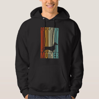 Sudadera Retro Dachshund Mother  Dog Woman