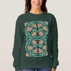 Sudadera Retro Daisies Birth Flower April