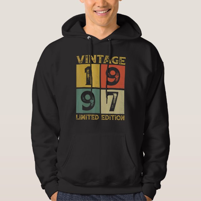 Sudadera Retro de 25 años 1997 25º cumpleaños (Anverso)