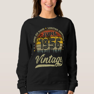 Sudadera Retro De 66 Años Nacido En Junio De 1995