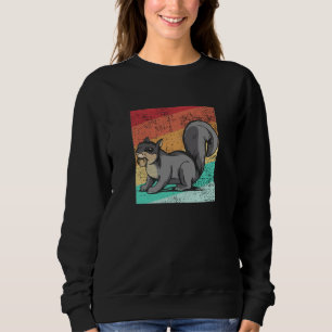 Sudadera Retro de ardilla