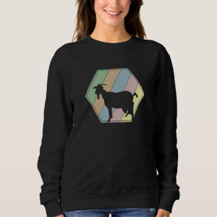 Sudadera Retro de Cabra