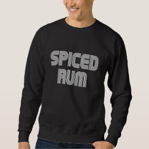 Sudadera Retro de comida de ron picado 70's 80s