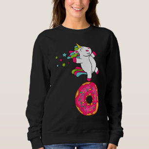 Sudadera Retro de cosecha de nuez de nogal de unicornio