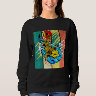 Sudadera Retro de cosecha de pescado Koi Carp japonés