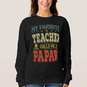 Sudadera Retro de cosecha masculina mi profesor favorito me