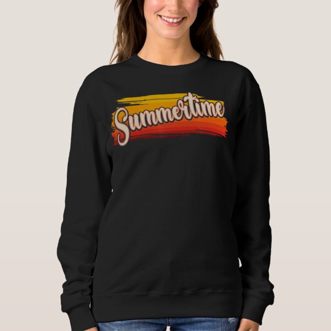 Sudadera Retro de estilo gruns estacional de verano (Anverso)