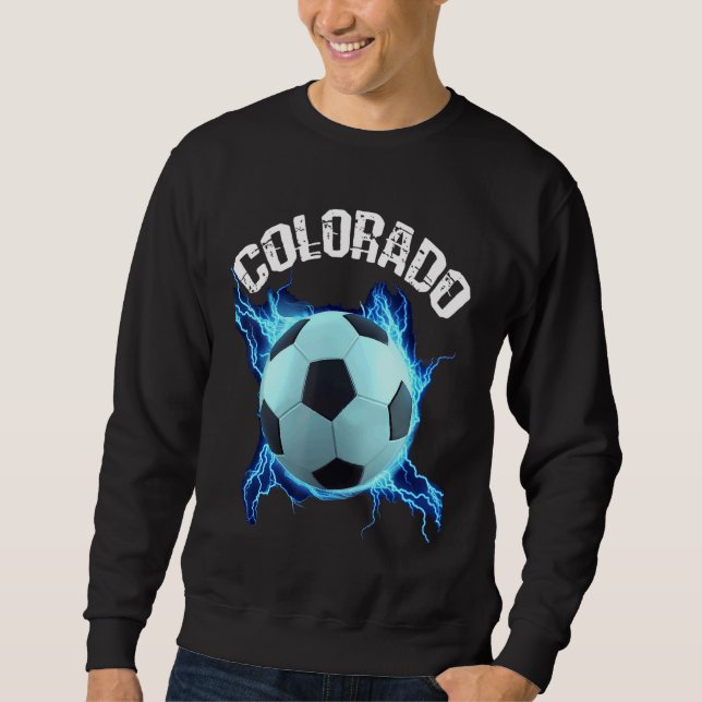 Sudadera Retro de fútbol de Colorado (Anverso)