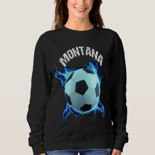 Sudadera Retro de fútbol de Montana