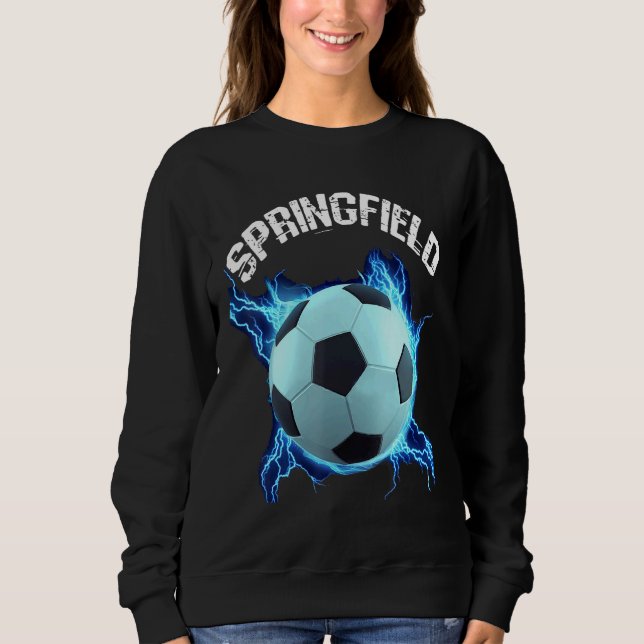 Sudadera Retro de fútbol Springfield (Anverso)