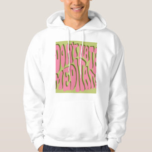 Sudadera Retro de los años 70: Poster motivacional 'Meditat