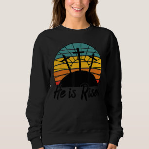 Sudadera Retro de los años 70 se levanta Jesús Cristiano Cr