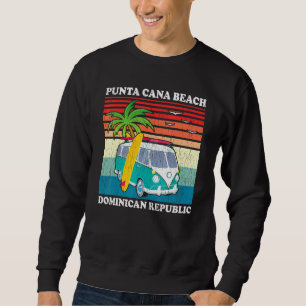 Sudadera Retro de vacaciones en familia República Dominican