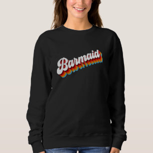 Sudadera Retro de valoración de trabajo de camarera