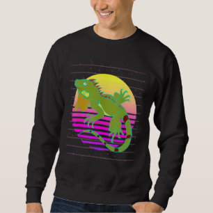 Sudadera Retro de vida silvestre de vaporwave 90 Animal Liz