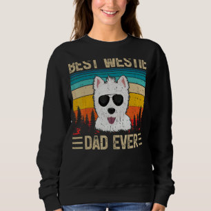 Sudadera Retro de Vintage Hombres mejor padre occidental