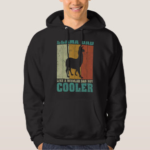Sudadera Retro De Vintage Llama A Dad Como A Un Padre Regul