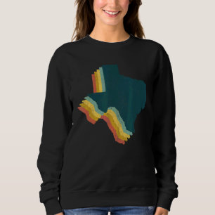 Sudadera Retro del Orgullo de los Texanos Nativos de los Es