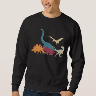 Sudadera Retro Dinosaurios T-rex Boys Dino Fan
