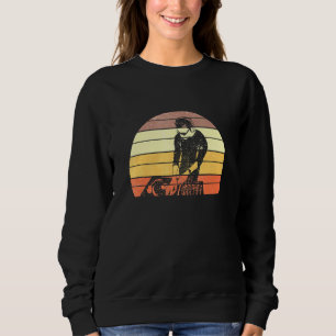 Sudadera Retro DJ Disk Jockey Vintage Club DJ Music