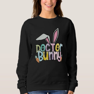 Sudadera Retro Doctor Bunny Easter Eggs Doctor Easter 2023
