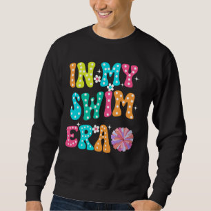 Sudadera Retro En Mi Era Nadadora Nadadoras Mujeres Hombres