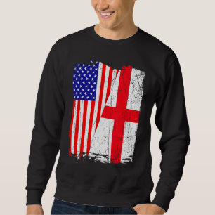 Sudadera Retro Estadounidense X0008 Inglaterra Hombres Band