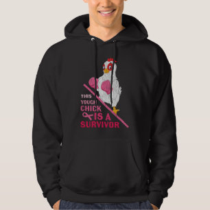 Sudadera Retro Este Chick Superviviente de Conciencia sobre
