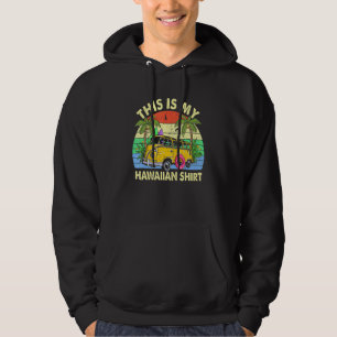Sudadera Retro Este Es Mi Tropical De Verano De Camping De 