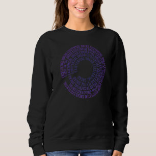 Sudadera Retro estético de ropa de calle con eslóganes de h