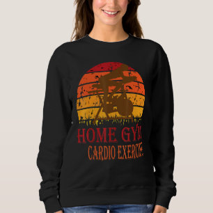 Sudadera Retro Fitness Bicicleta Hogar Gimnasio Cardio Cicl